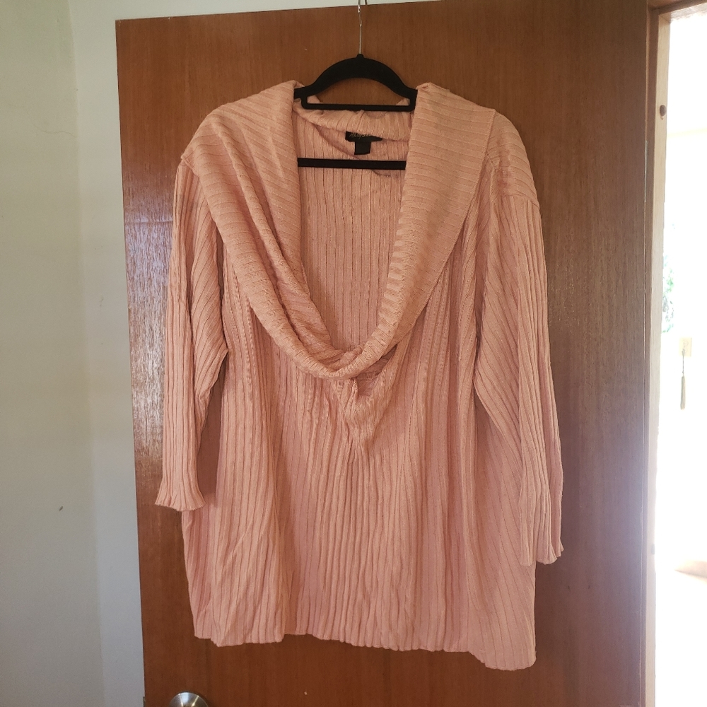 Peach sweater